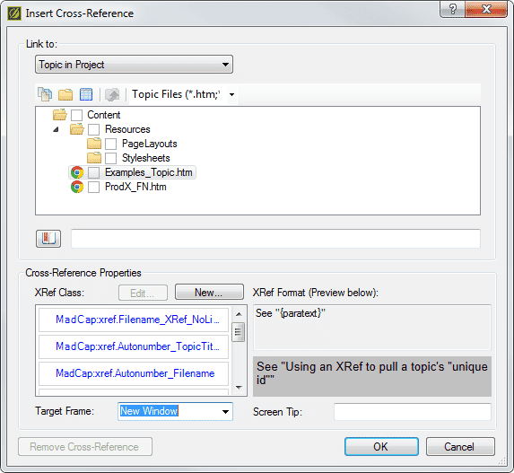 XRef_Dialog