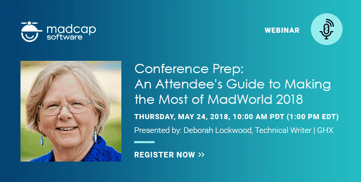 Upcoming webinar   attendee's guide to making the most of MadWorld 2018