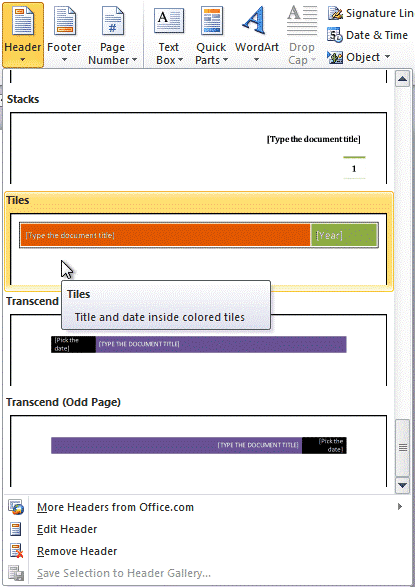 import pages into word