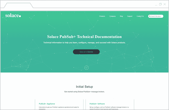 solace documentation site