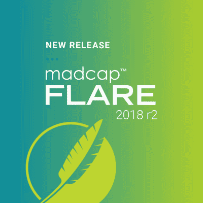 New Release - MadCap Flare 2018 r2