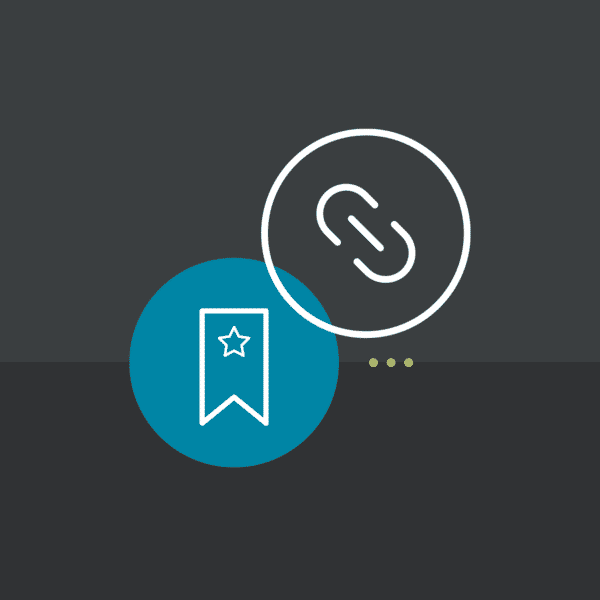 Linking Bookmarks Icon