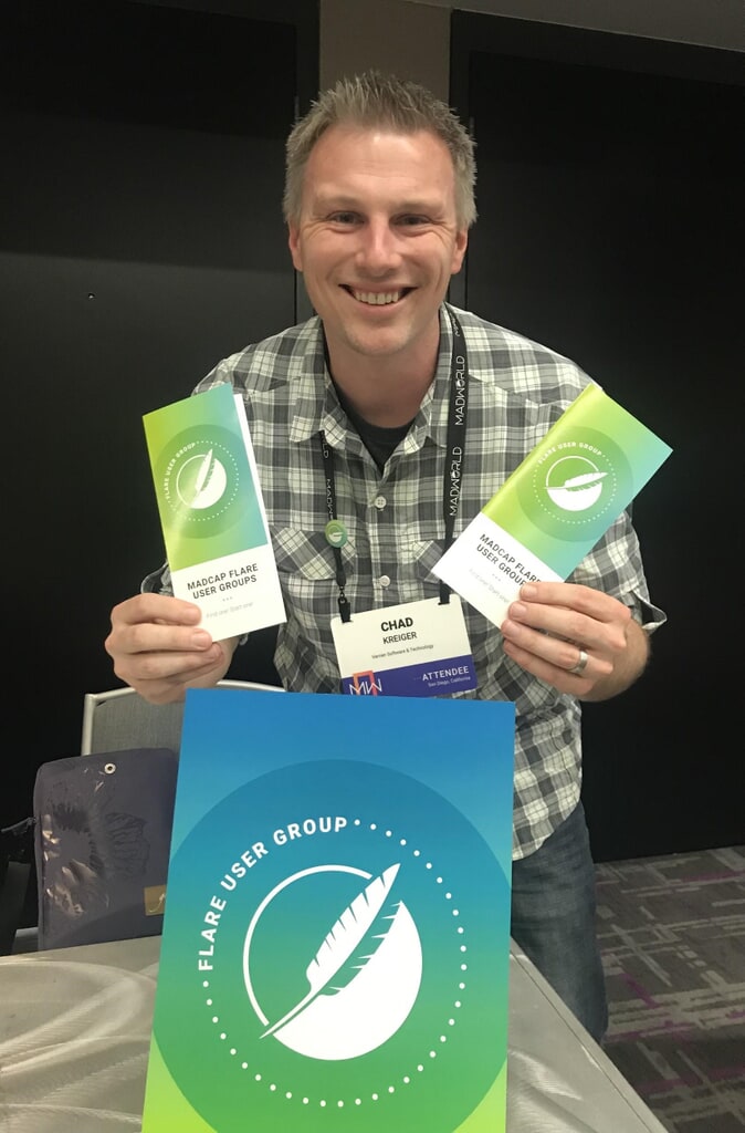Chad Kreiger of the Portland MadCap Flare User Group