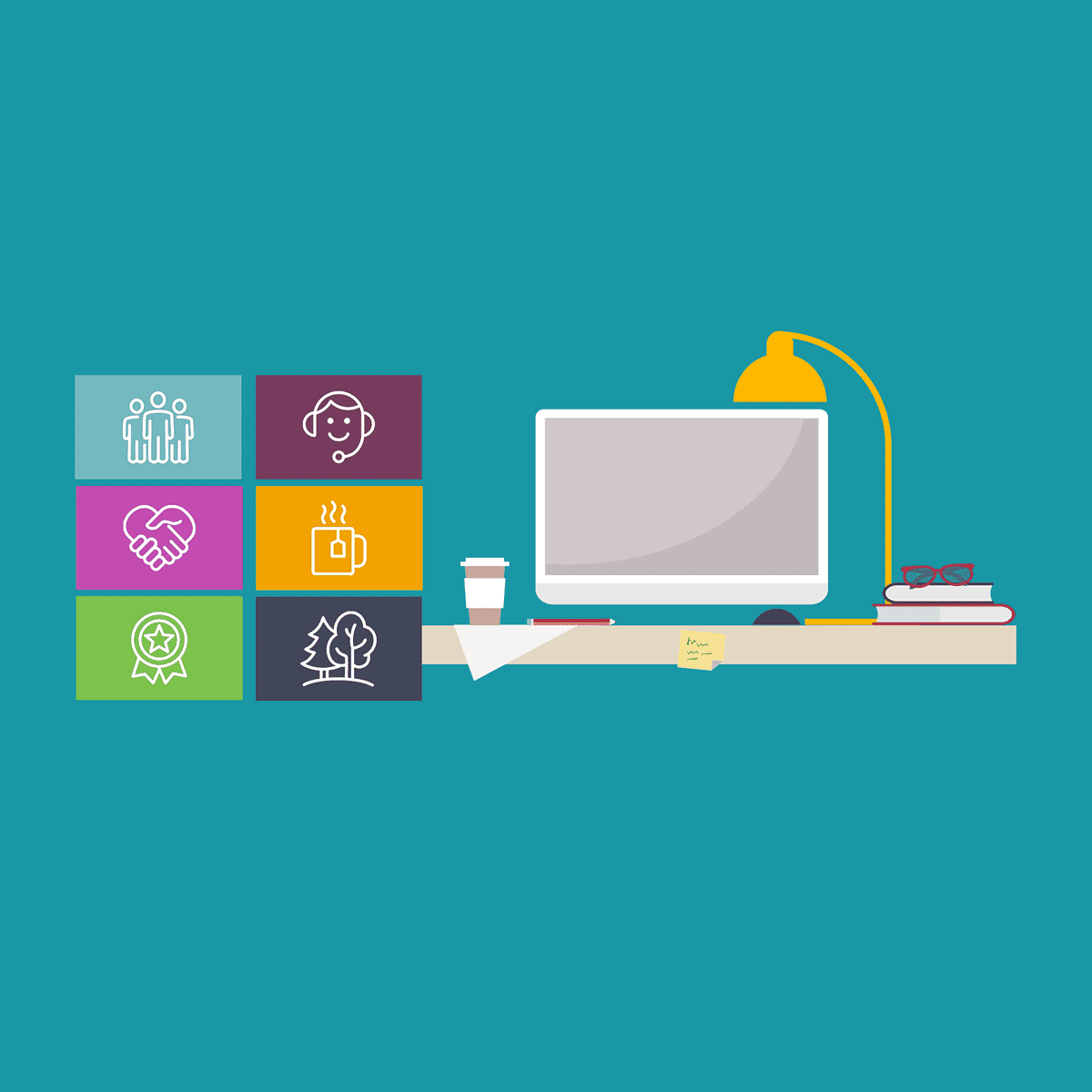 Managing from Home Hero