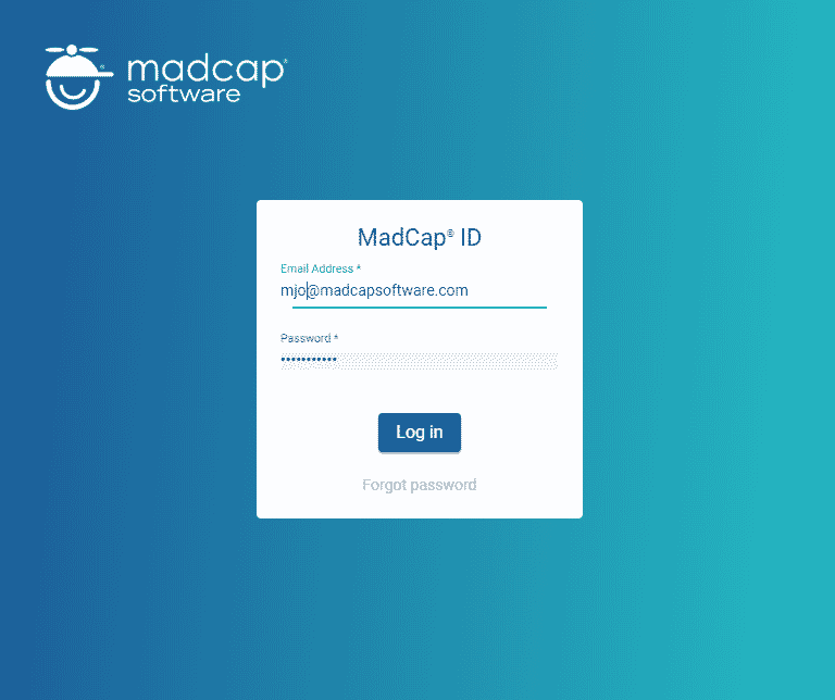 branded login