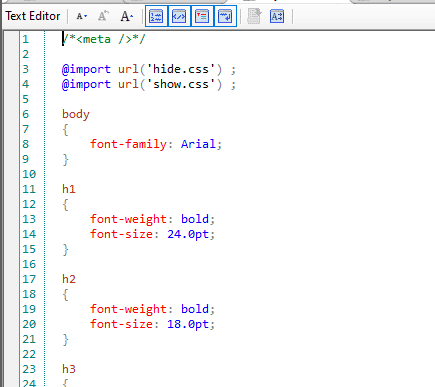 css 1