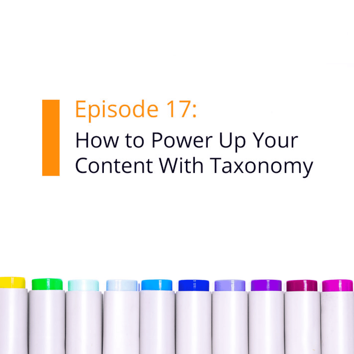 graphic with rainbow markers on the bottom that says