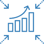 Icons Blue Analytics