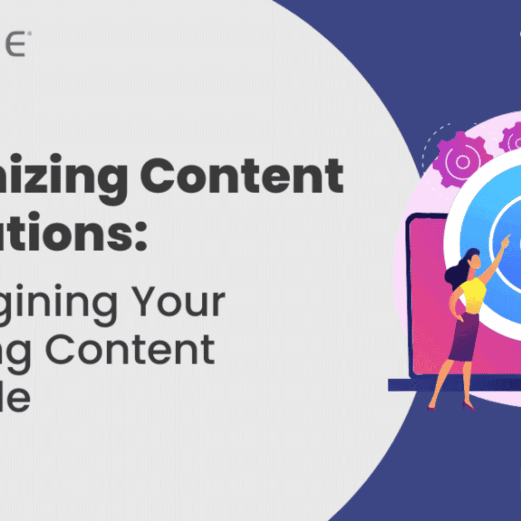 Webinar Optimizing Content Operations title slide