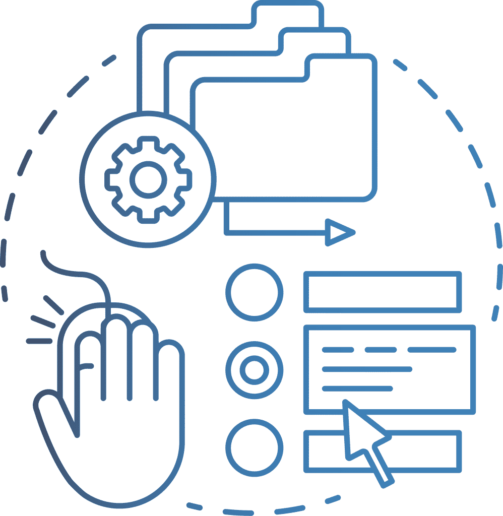 Illustration of content management