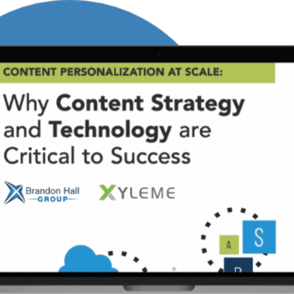 Content Personalization At Scale Webinar title slide