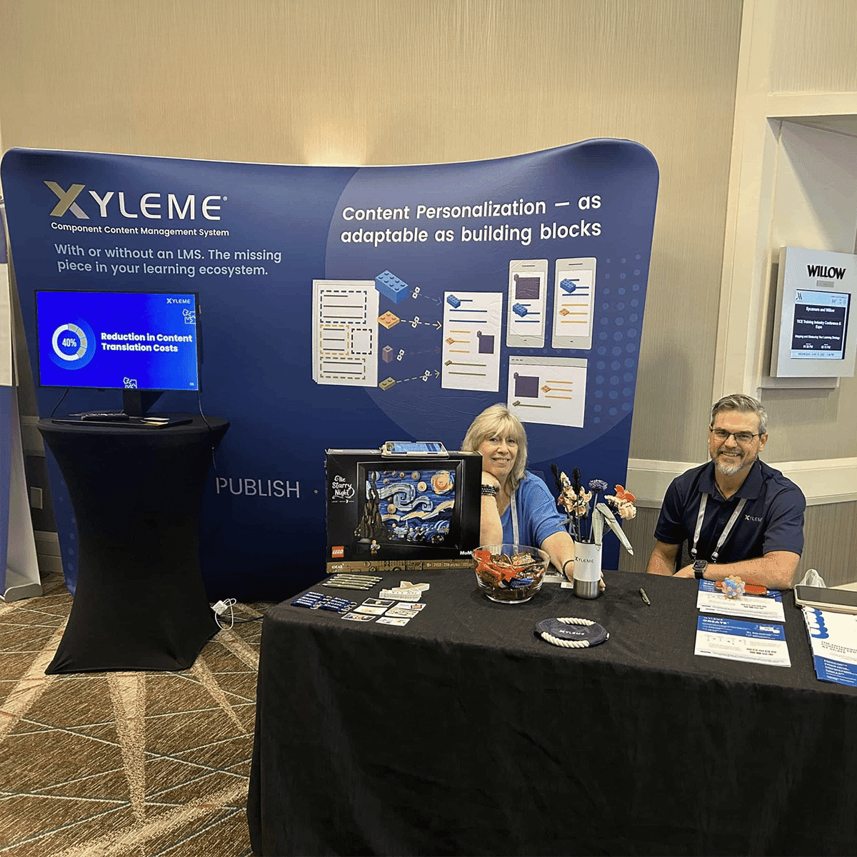 Create and Syndicate booth