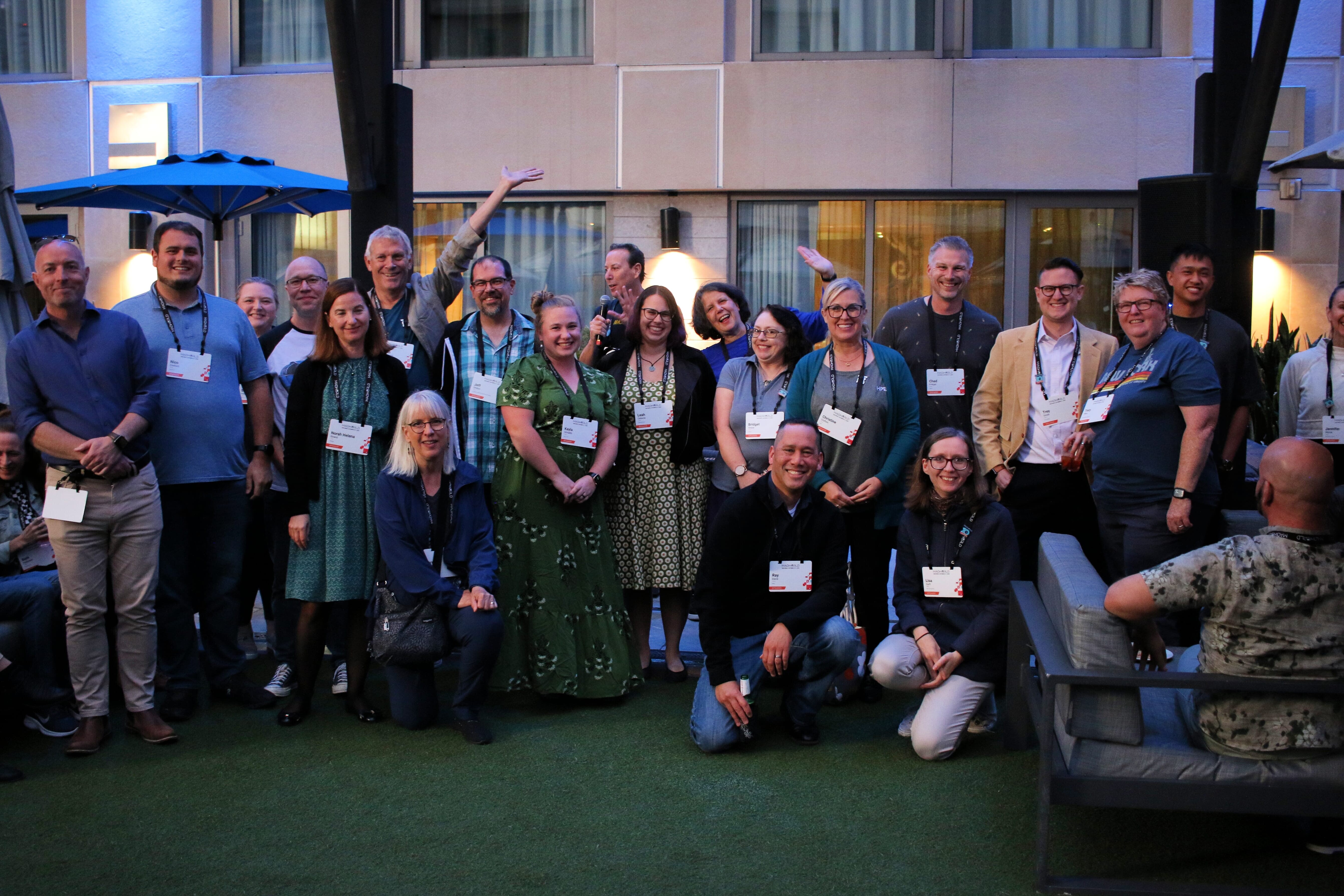 Group shot of all the speakers at MadWorld 2023