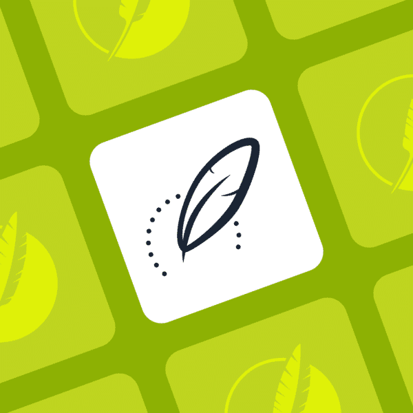 Green flare logos surrounding improvementsoft logo