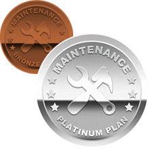 Platinum and Bronze Maintenance icons