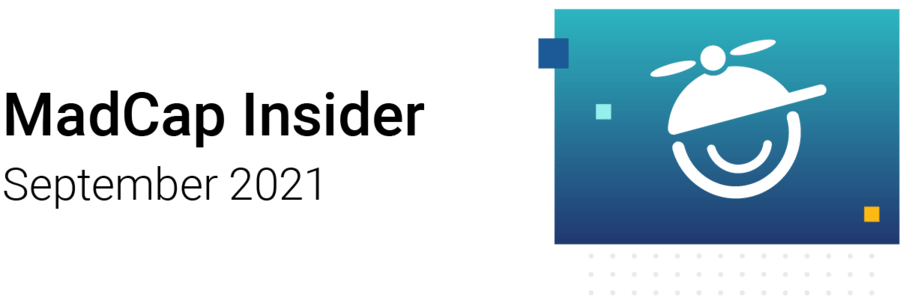 MadCap Insider - September 2021 Banner