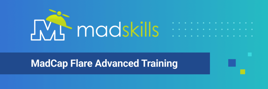 MadCap Flare Advanced Training Banner