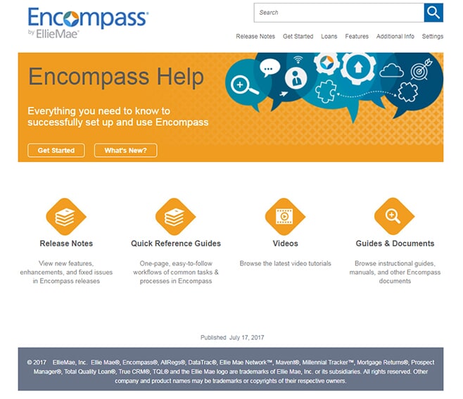 Encompass Ellie Mae