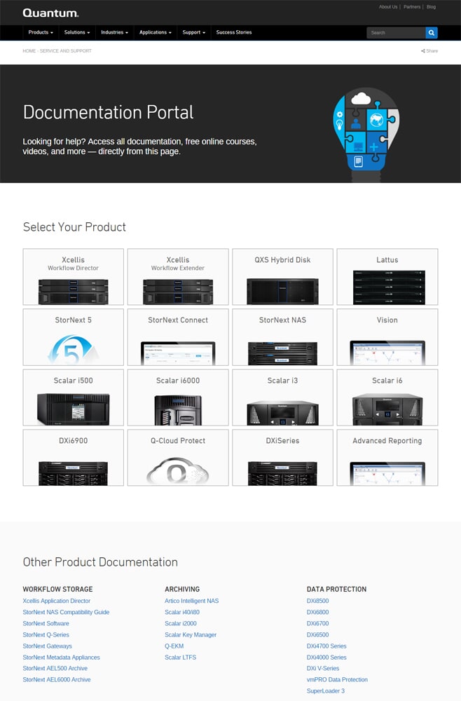 Screenshot of the ADM Help Center