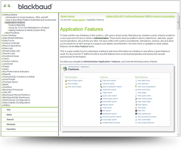 Blackbaud's SDK Guide WebHelp