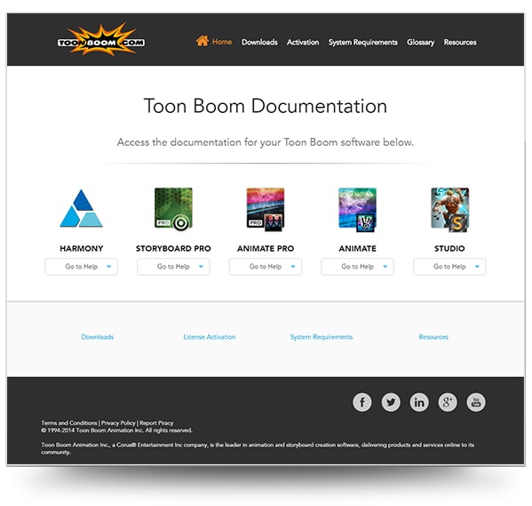 toon boom studio 8.1 interface