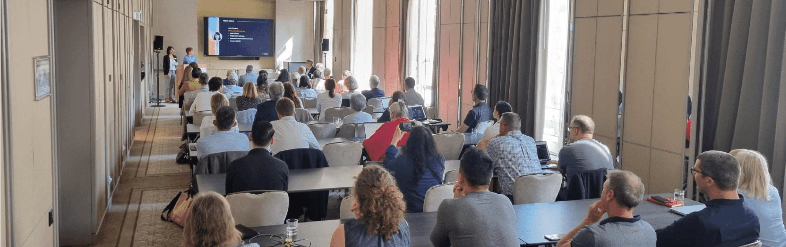 MadWorld presentation view from the audience