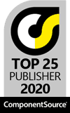 Top 25 Publisher 2020 award icon