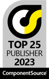 Top 50 Product in 2023 ComponentSource Awards Icon
