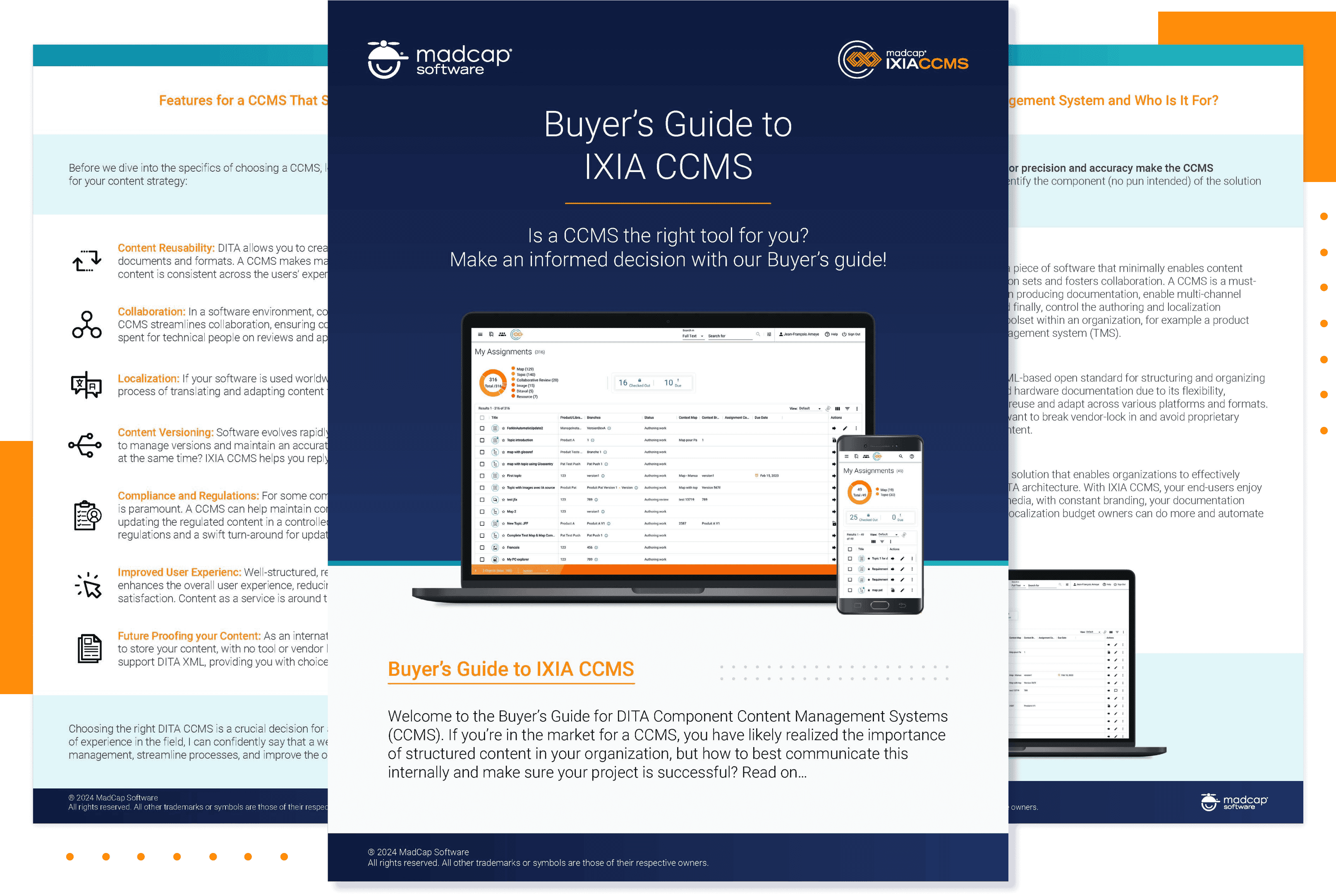 XIACCMS Buyers Guide illustration