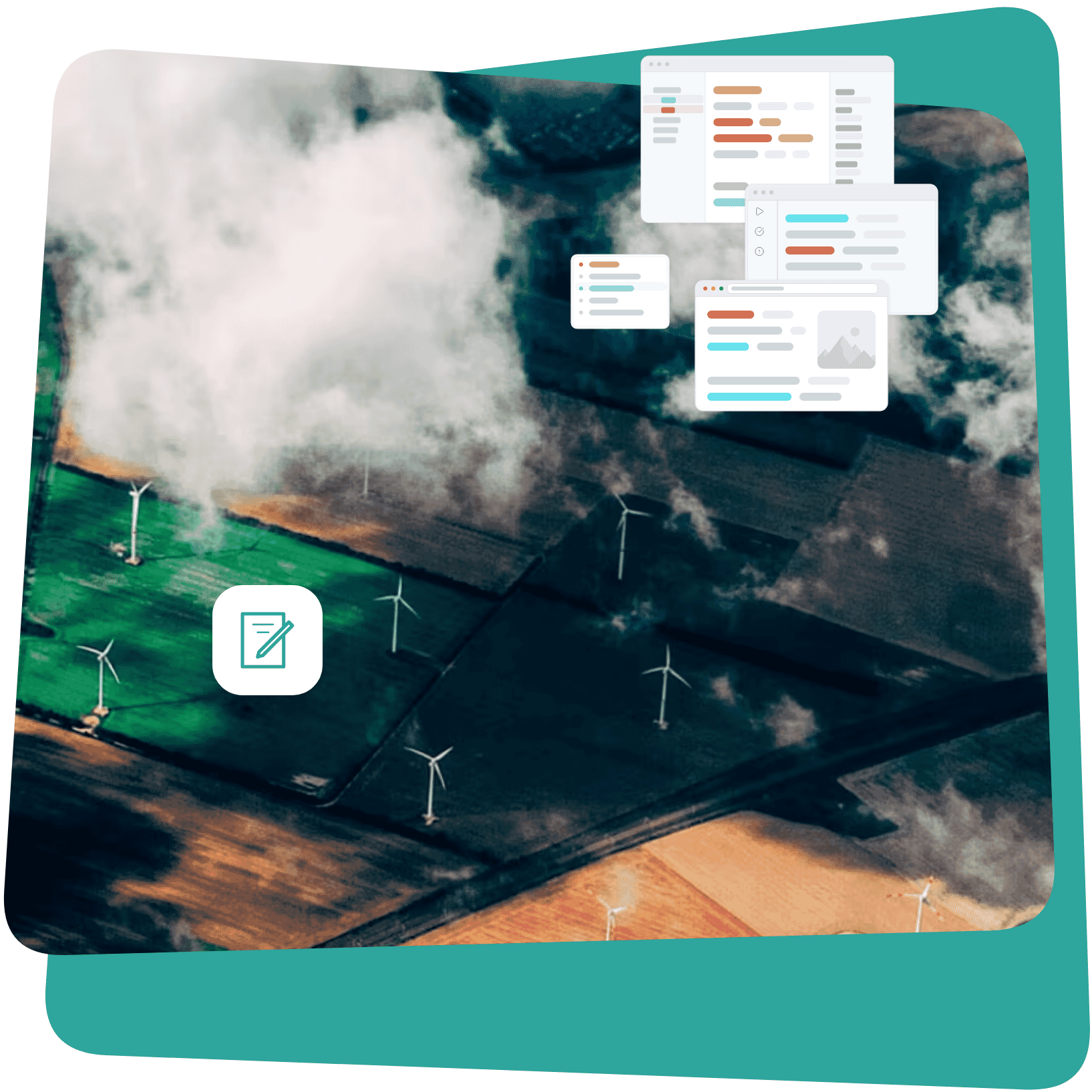 MadCap Create for Energy & Utilities illustration