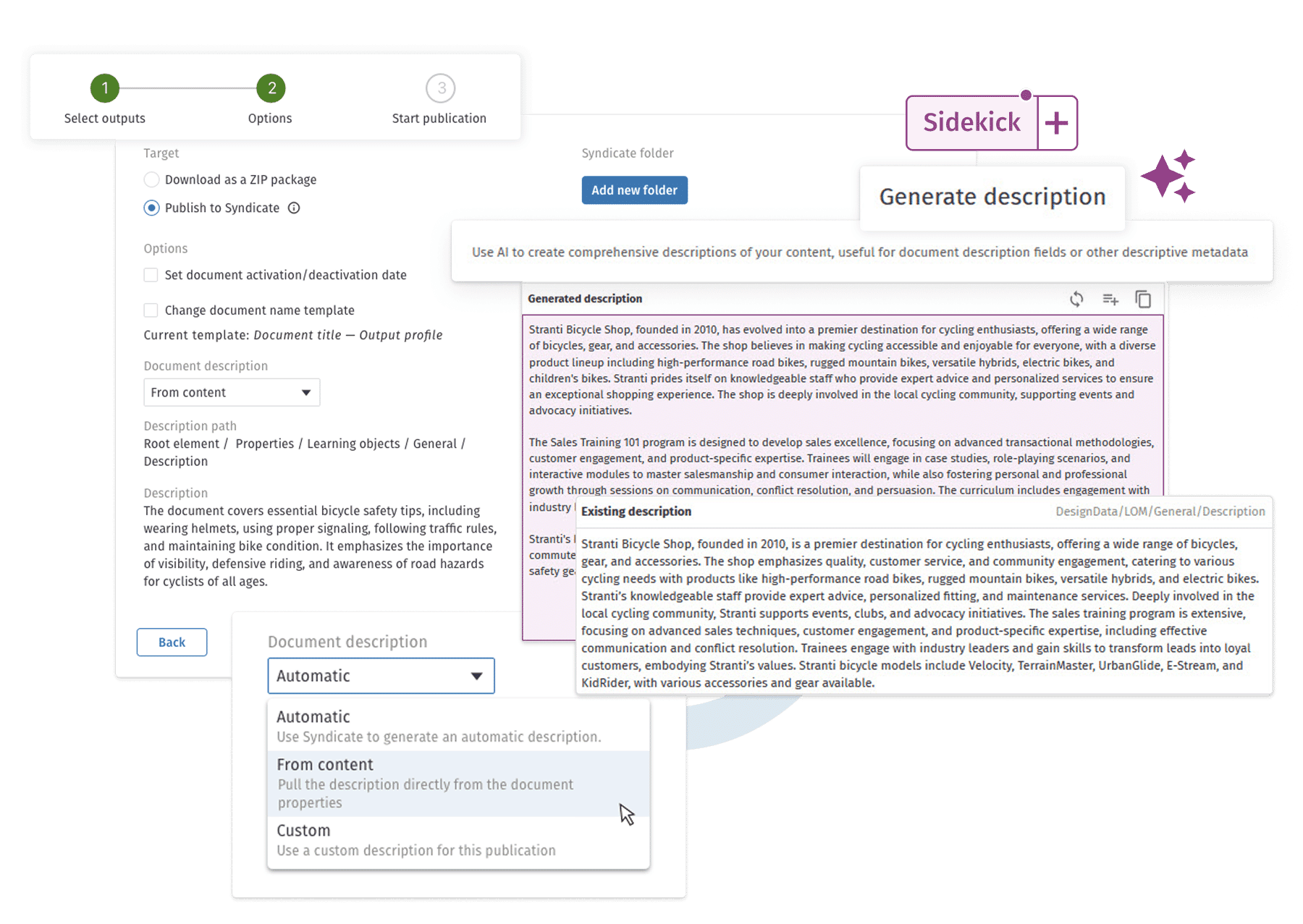 faster publishing Illustration