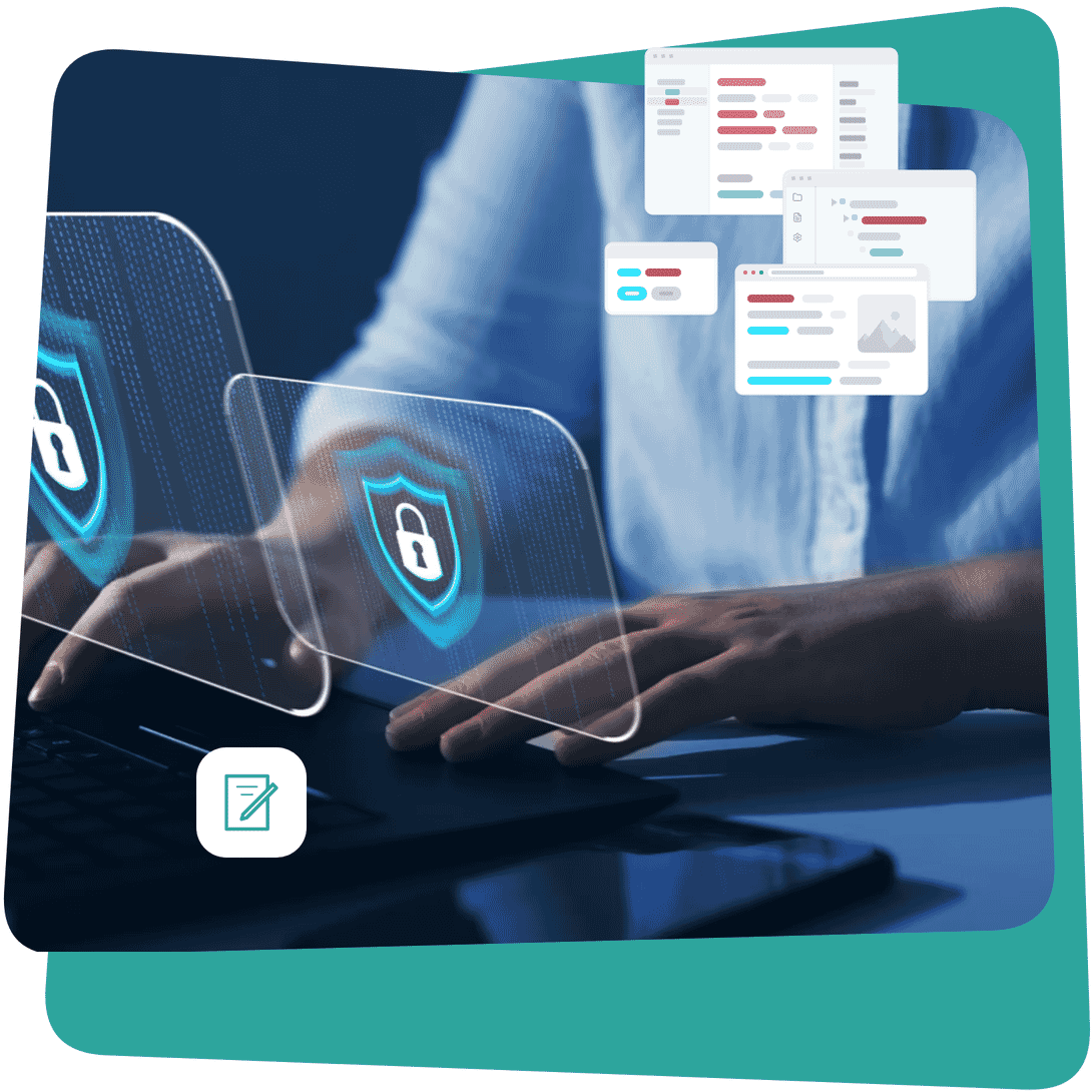 Illustration for MadCap Create software and technology solution