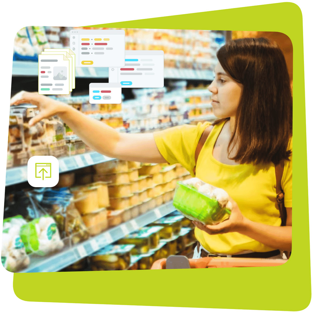 Illustration for MadCap Flare consumer goods and retail solution