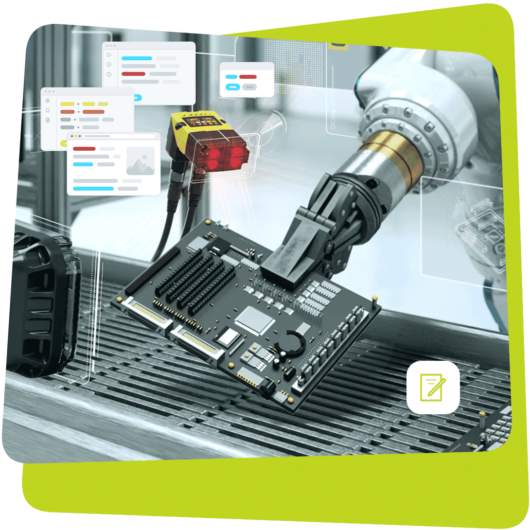 Illustration for MadCap Flare high tech and electronics solution