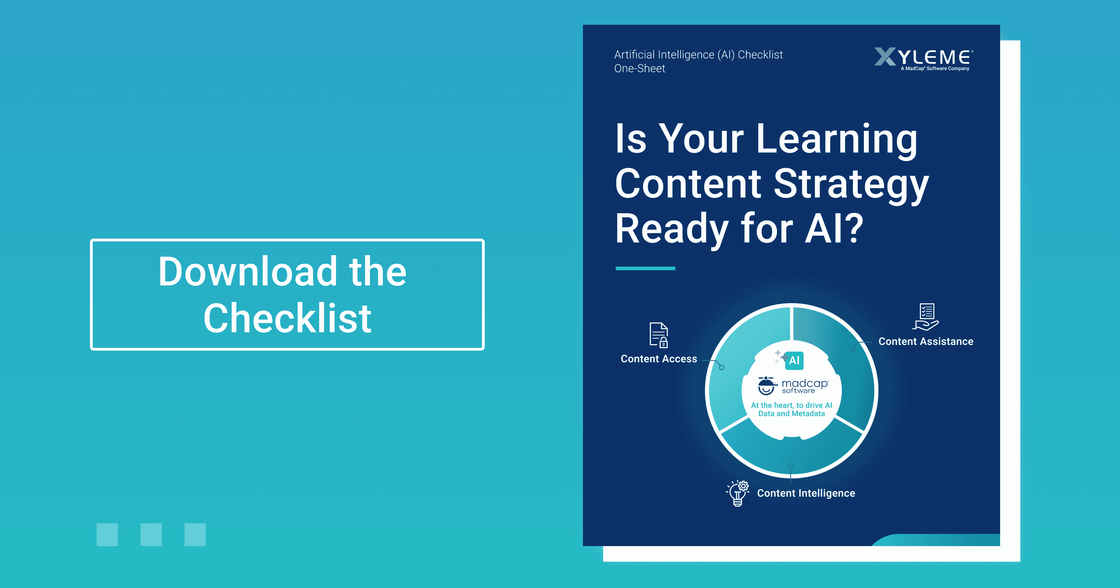 white paper: Is Your Learning Content Strategy Ready for AI? Banner