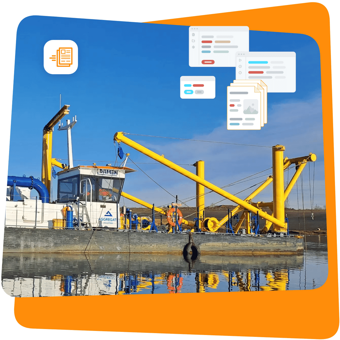 Hero illustration for IXIA CCMS for Equipment and Vessel Manuals
