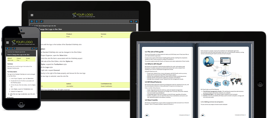 MadCap Flare Multi-Channel Mobile Output