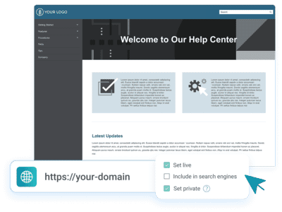 Publishing UI Illustration