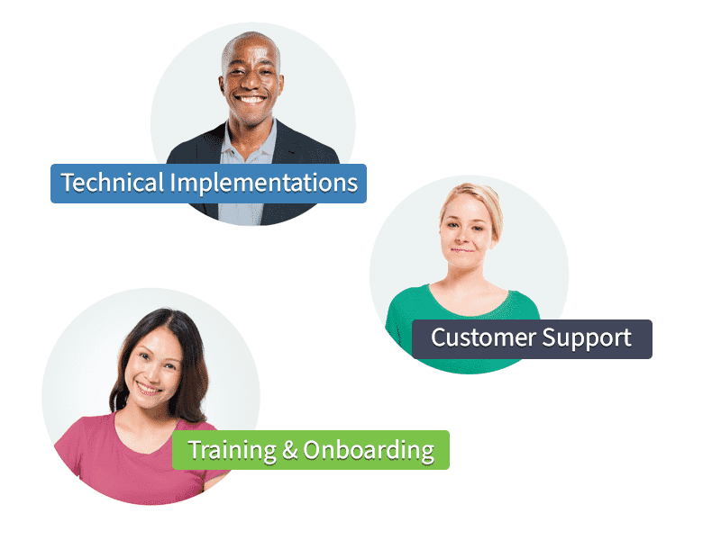 Customer training and product education user examples