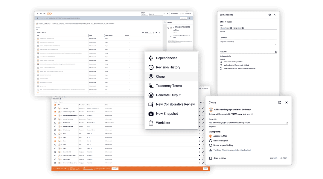 MadCap IXIA CCMS Screenshot