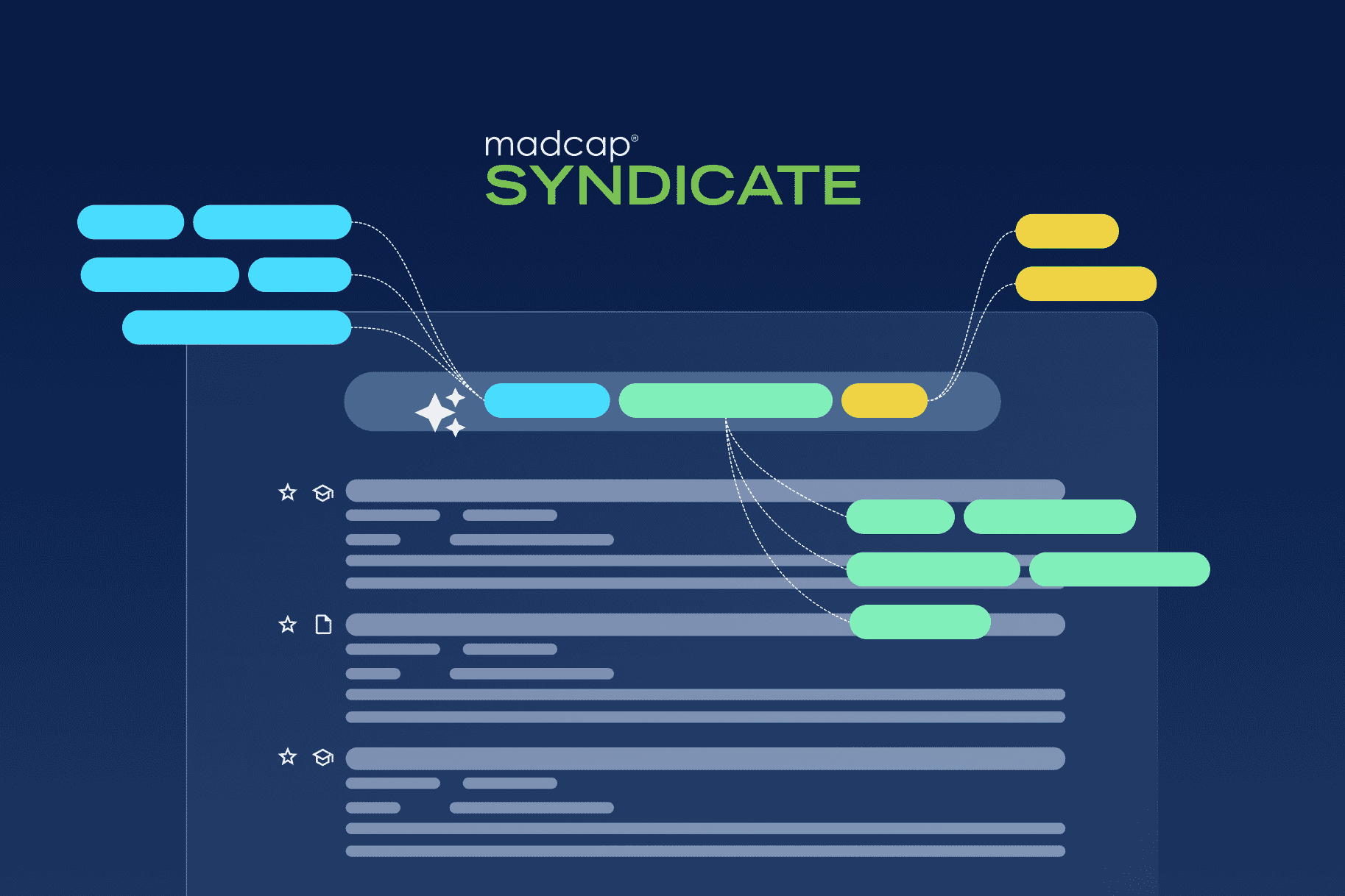 Syndicate Intelligent Content Illustration