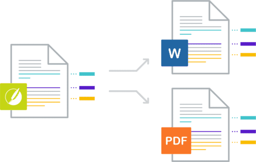 Preserve Tracked Changes Illustrations