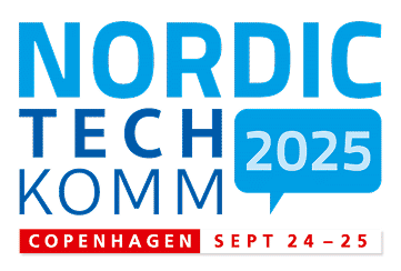 NORDIC TechKomm 2025 Logo