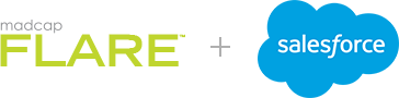MadCap Flare and Salesforce logos