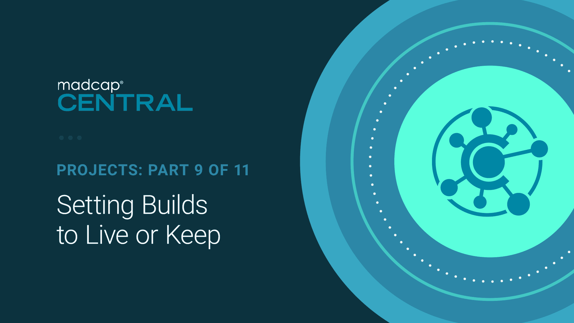 Setting Builds to Live or Keep