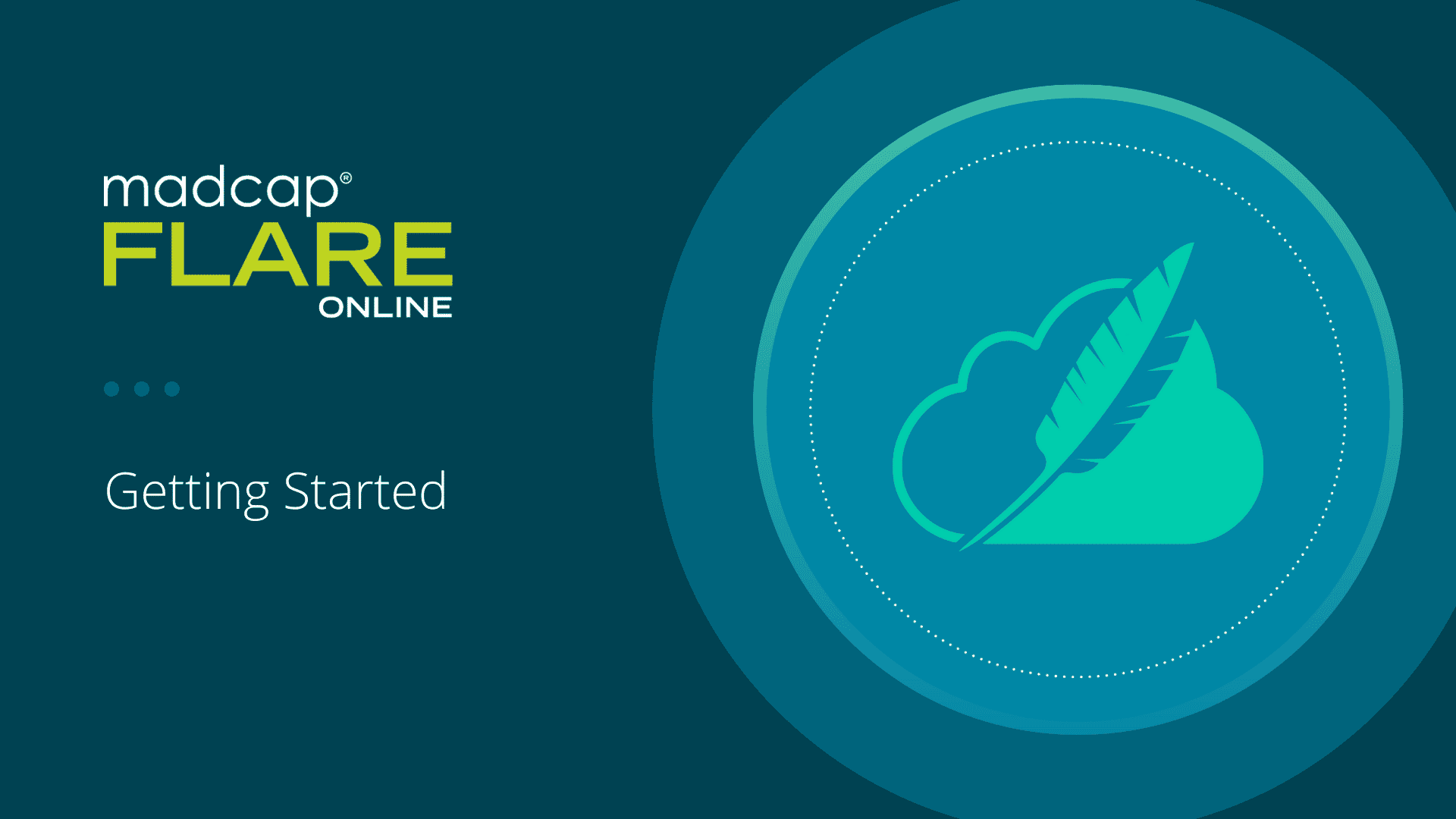 Getting Started with MadCap Flare Online