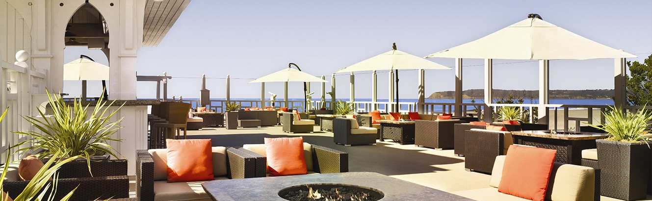 Sun Deck overlooking the beach