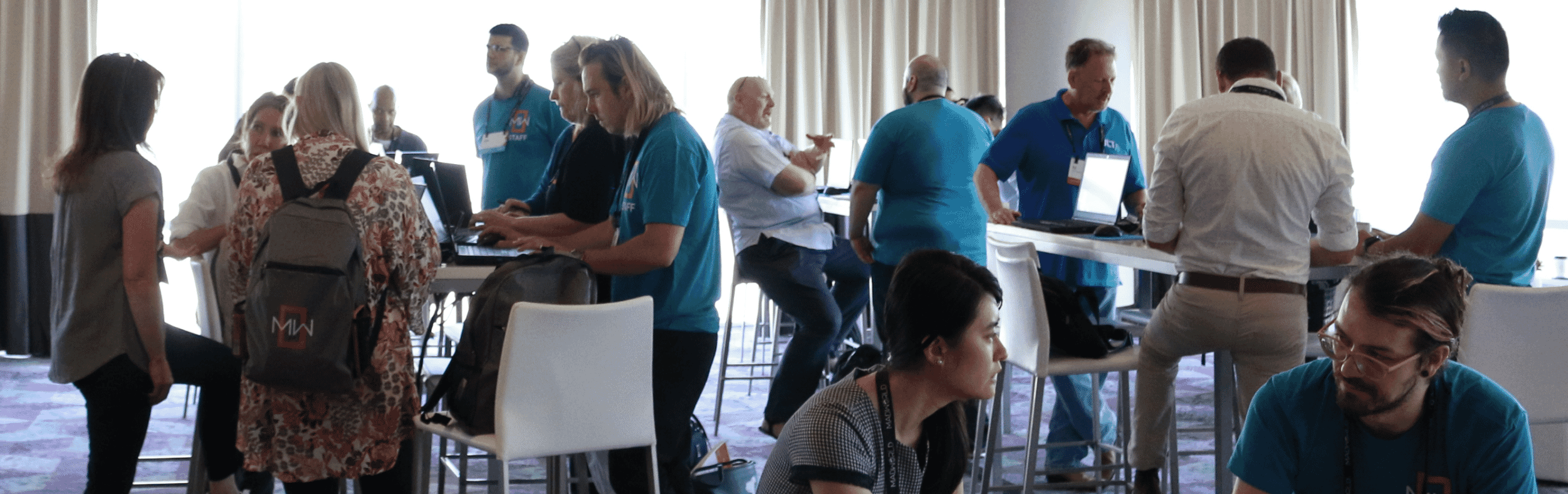 MadWorld presentation view from the audience