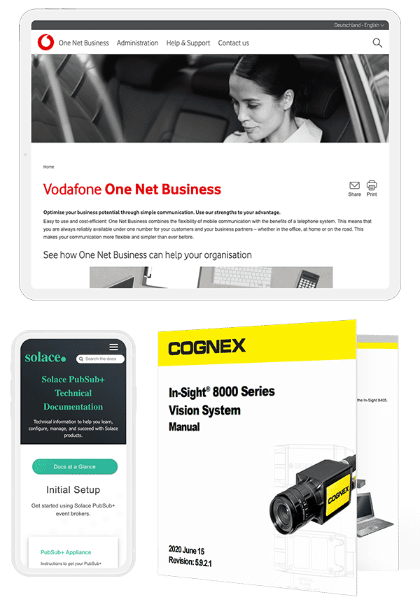 Mockups created in Flare