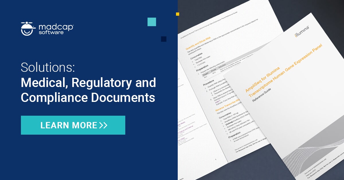 Medical Documentation Software w/ MadCap Flare